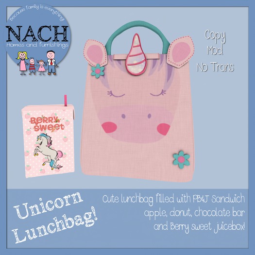 NACH Unicorn Lunchbag