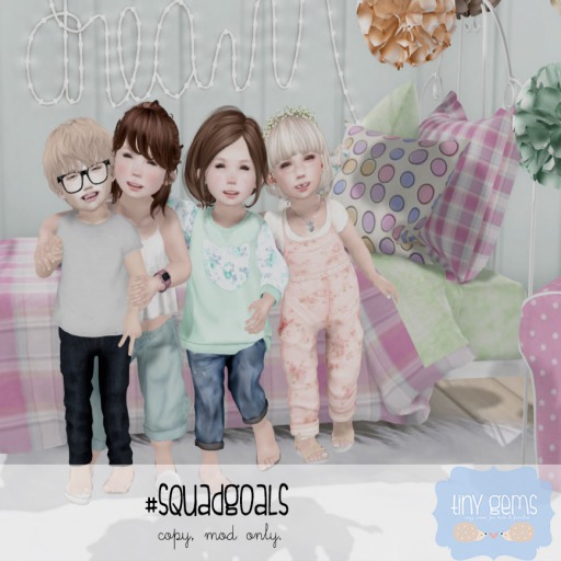 {tg.} - #squadgoals (boxed)