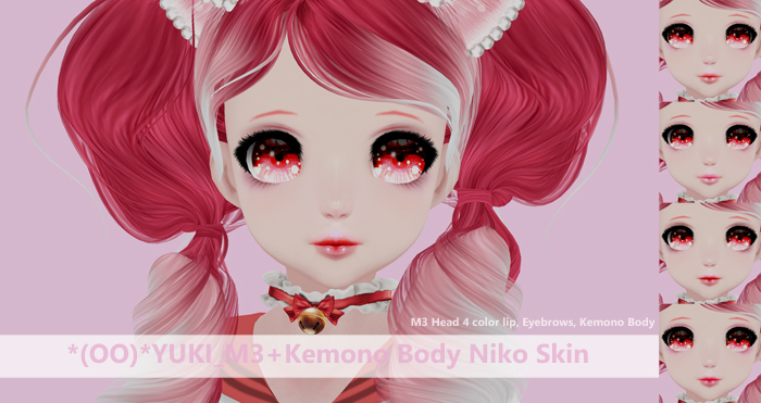 *(OO)*YUKI_M3+Kemono Body Niko Skin
