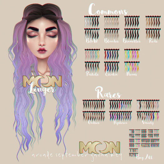Moon. Hair // - Neons - Reasons