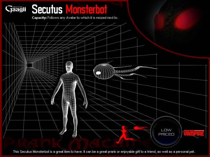 Gaagii - Secutus Monsterbot (rezz on ground next to any avatar)