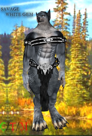 Savage White Gem