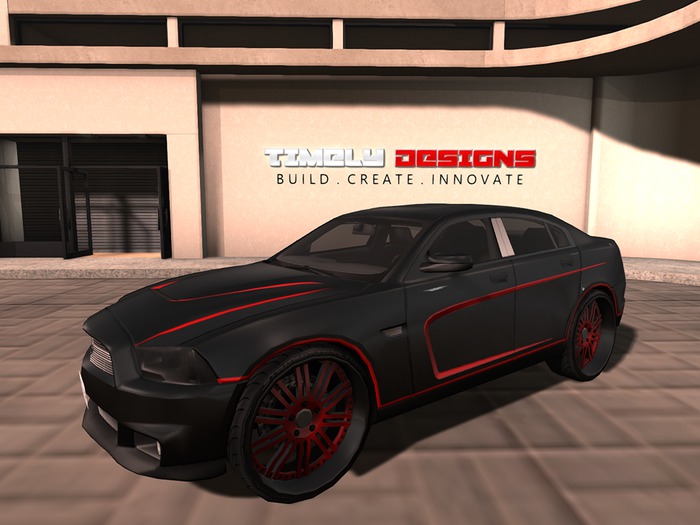 PSC Enforcer DUBS - Black w/ Red Outline