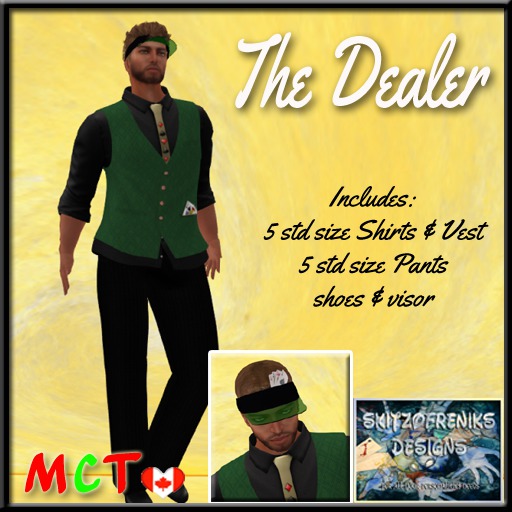 Dealer Mens Costume
