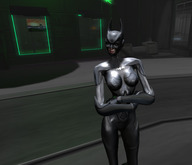 P054 BAT Batgirl avatar grey