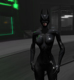 P054 BAT Batgirl avatar black