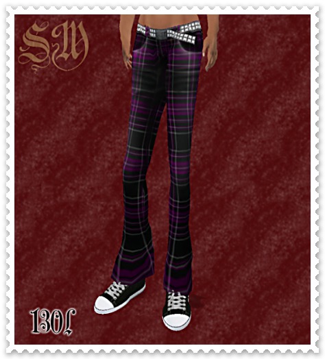 *BVD* SM CALCA JEANS XADREZ ROSA