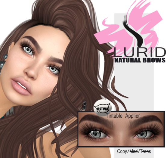 Lurid Natural Brows Catwa Applier (ADD ME)