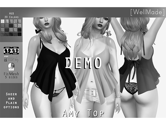 [WellMade] Amy Top DEMO