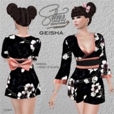 [Selene Creations] Geisha white flowers