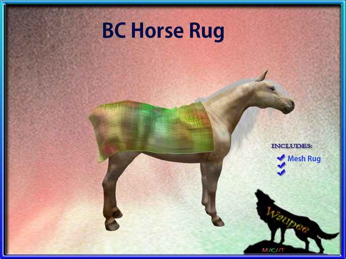 BC Horse Rug mesh 99