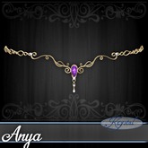 ::: Krystal ::: Anya - Circlet - Gold - Quasar