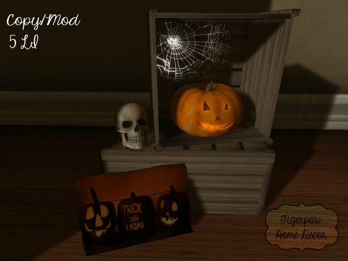 THD~ Halloween pumpkin crate