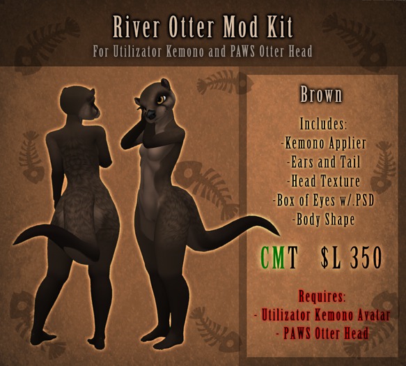 . : Chimera : . River Otter Mod _ Brown