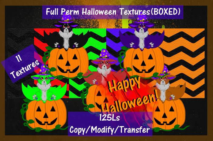Full Perm Halloween textures(BOXED)