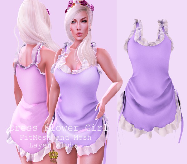 ::VD::  Dress Flower Girl (Lilac)