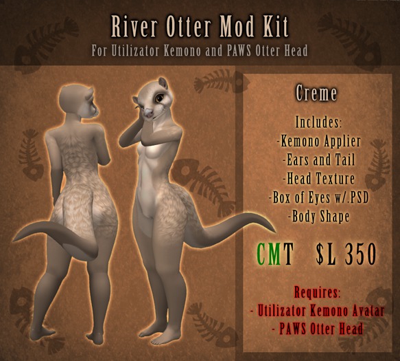 . : Chimera : . River Otter Mod _ Creme