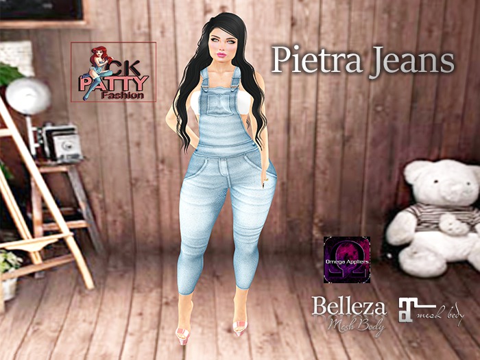 :: C.K Pietra Macacao Jeans ::