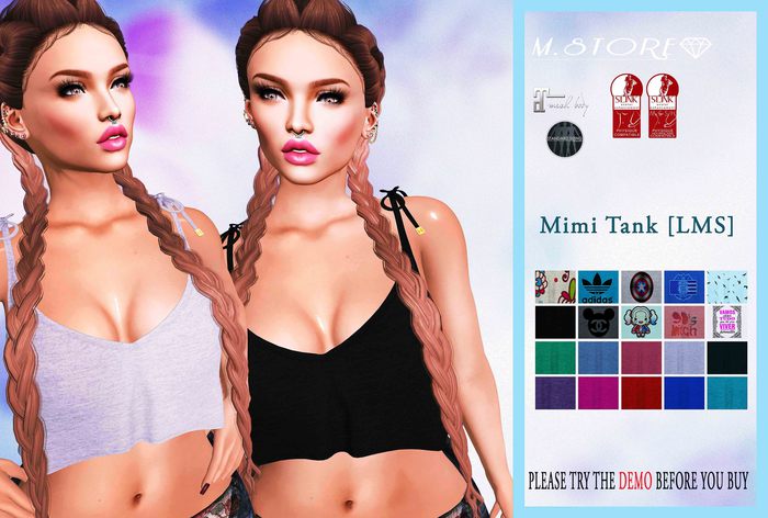 ::: M.STORE::: Mimi Tank [LMS][HUD DRIVEN TEXTURE]