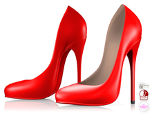 Garbaggio // Gigi Pumps - Red