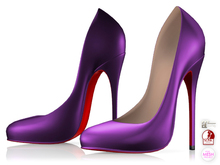 Garbaggio // Gigi Pumps - Purple