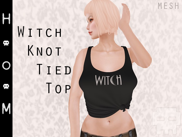 H.o.M Witch Knot Tied Top
