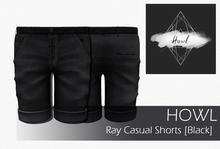 {Howl} - Ray Casual Shorts [Black] WEAR