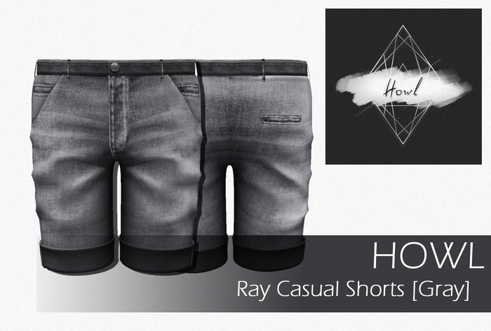 {Howl} - Ray Casual Shorts [Gray] WEAR