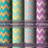 {L} Knit-Chevron V1-Colors of Spring