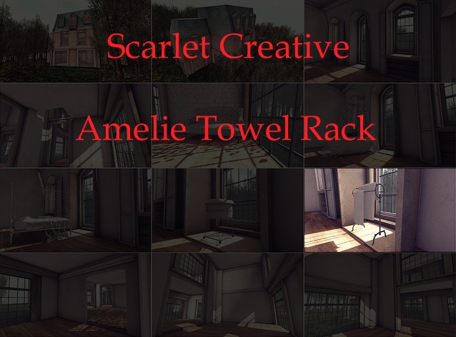 Scarlet Creative Amelie Towel Rack Mod Trans