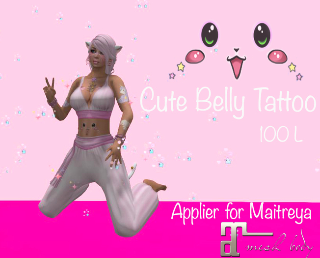 MkAwAii Belly Tattoo Bag (Ad the bag and click it) )