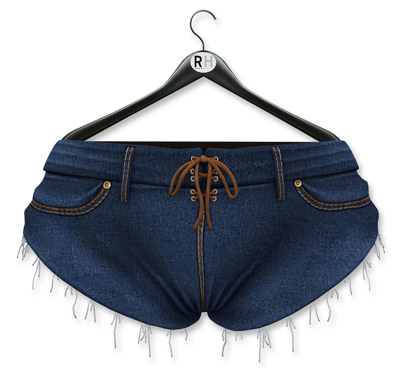 !Rebel Hope - Risky Mesh Shorts Dark Blue