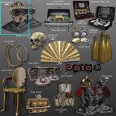 -David Heather-Crown Helmet/Gold RARE