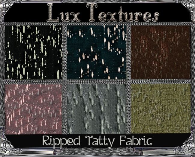 FT1024 - Seamless Ripped Tatty Fabric
