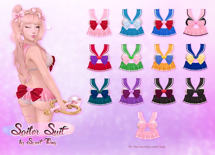 Sweet Thing. Sailor Suit FATPACK