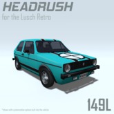 Headrush Livery for the Lusch Retro (Teal)
