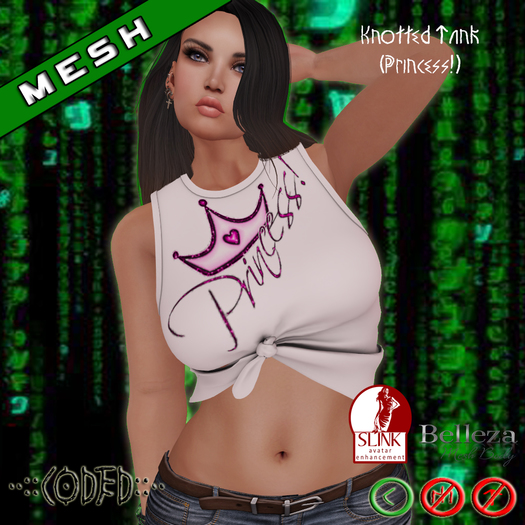 ..:: CODED ::.. Knotted Tank (Princess!)