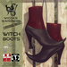 Wicca's wardrobe witch boots mp
