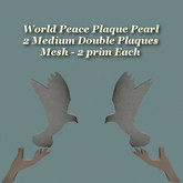 World Peace Wall Plaque Pearl MD