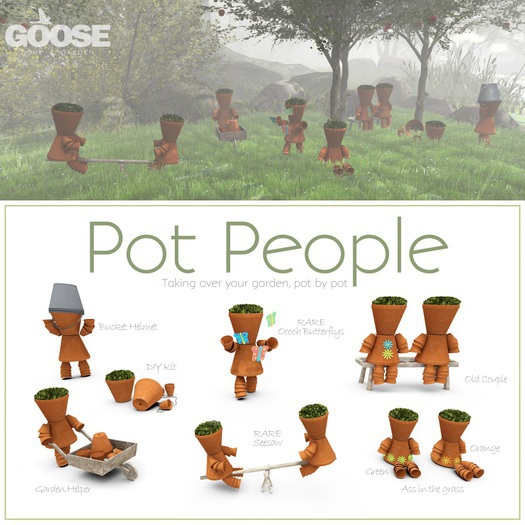 GOOSE - Pot people - bucket helmet