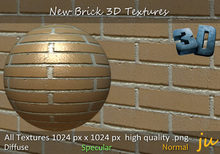 JU New Brick 3D Textures Full Perm