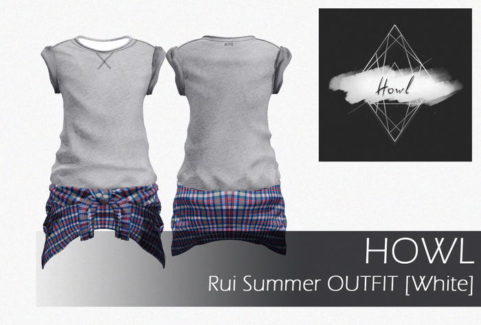 Howl - Rui Summer OUTFIT [White] WEAR