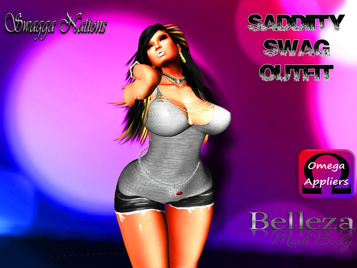 {SNC} SADDIITY SWAG OUTFIT - GREY