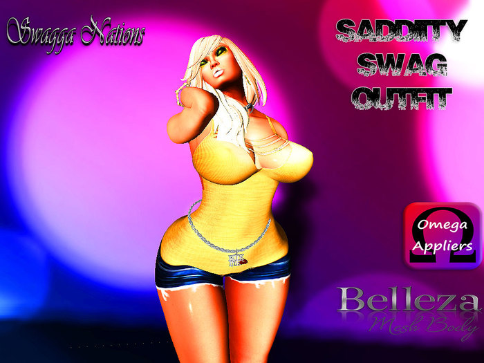 {SNC} SADDIITY SWAG OUTFIT - GOLD