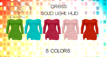 -E&O- Strapless Mini Dress (SOLID LIGHT HUD 5 colors)