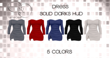 -E&O- Strapless Mini Dress (SOLID DARK HUD 5 colors)