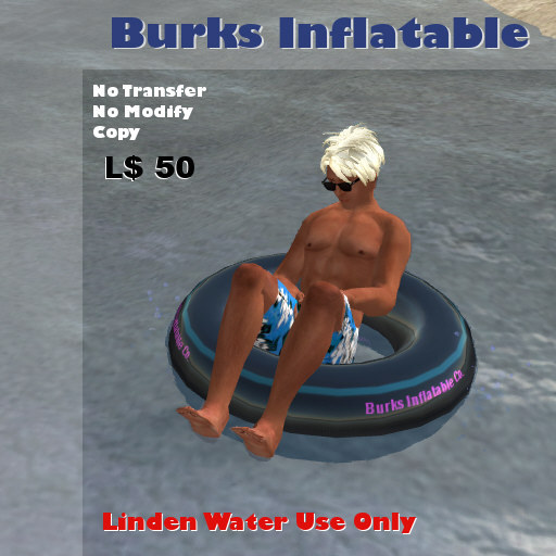 Inflatable Tire Tube - Water Vehicle FUN! BeachBonanza