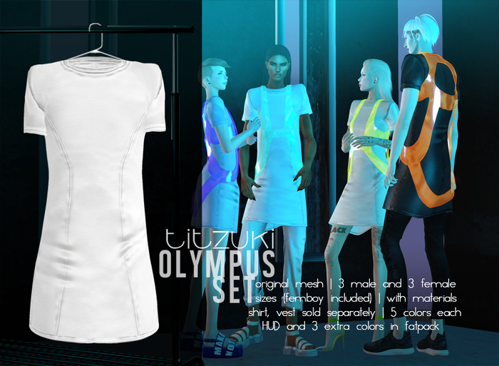titzuki : olympus tee white