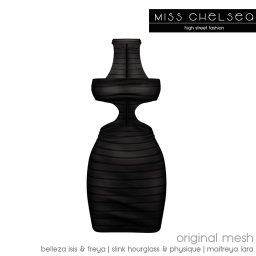 .miss chelsea. Dash Dress Black CLEARANCE