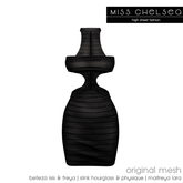.miss chelsea. Dash Dress Black CLEARANCE